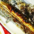 ユーロン's cooksnap of when they made フライパンで秋刀魚の酒蒸し焼き.