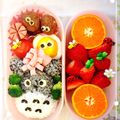 ミランダママ's cooksnap of when they made トトロ＊キャラ弁＊麺つゆのおにぎり.