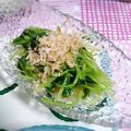 ＴＯＭＯＷＡＴ's cooksnap of when they made わさびでぴりっと三つ葉のおひたし.