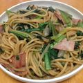 ＊さきえもん＊'s cooksnap of when they made 簡単！しそが効いてるジャリコ風パスタ.