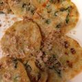 せつせつせつ's cooksnap of when they made ✿離乳食後期パンケーキ風お好み焼き✿.