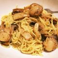 モケ缶's cooksnap of when they made ホタテとエリンギのパスタ（バターポン酢）.