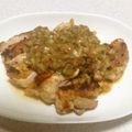 yuli1223's cooksnap of when they made 鶏胸肉のねぎ柚子胡椒.