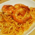 yoppy0908's cooksnap of when they made 簡単！海老のトマトクリームパスタ.