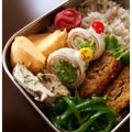 ｹﾛｯﾋﾟｰ's cooksnap of when they made ✿塩もみキャベツのちくわハム巻き✿.