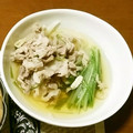 クックDNKIR6☆'s cooksnap of when they made 豚コマ・水菜・油揚げの煮浸し♪.