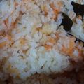 ふぁんたにゃん's cooksnap of when they made 子供用★炊飯器で簡単！にんじんごはん.