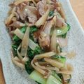 はるるんイチゴ大好き's cooksnap of when they made 豚肉　筍　チンゲン菜の　オイスター炒め！.