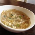 食いしん坊ひまわり's cooksnap of when they made 簡単！時短！もやしと卵のスープ.