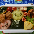 クック4DJBGI☆'s cooksnap of when they made キャラ弁♡暗殺教室の殺せんせー弁当！.