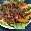 ☆PYOKO☆'s cooksnap of when they made 合い挽き肉とカボチャの甘辛炒め.
