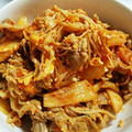 リトルバンビーナ's cooksnap of when they made 豚肉とえのきのキムチマヨネーズ.