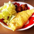 クック70MZDV☆'s cooksnap of when they made 簡単！トロッとチーズオムレツ♪.