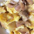 なべちゃんHI's cooksnap of when they made 長ネギトロトロ親子丼.