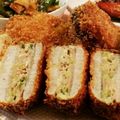 maria2020's cooksnap of when they made サックリ食感！長芋のはさみ揚げ.