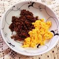 こうたんたんmama's cooksnap of when they made ご飯がすすむ♪肉そぼろ.