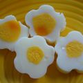 みかん主婦's cooksnap of when they made 【型がなくてもお花のたまご♡ 】.
