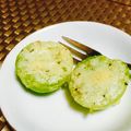 くろマメちゃん's cooksnap of when they made グリーントマトのチーズ焼き.