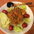 hogesora's cooksnap of when they made 簡単タコライス＊.
