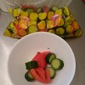danko's cooksnap of when they made きゅうりとトマトの漬物サラダ.