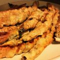 chiaki6118's cooksnap of when they made ナスの豚肉巻き焼き.