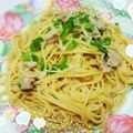 バニラchan's cooksnap of when they made 簡単☆和風スープパスタ(スパゲティ).