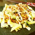 ママんま's cooksnap of when they made じゃが芋と竹輪のお好み焼き.