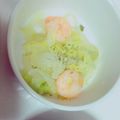 ayacan♡'s cooksnap of when they made 簡単！えびとキャベツのアヒージョ.