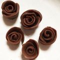 まりゅまりゅ☆'s cooksnap of when they made 簡単☆スライス生チョコでバラのチョコ.