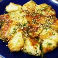 rumiy☆'s cooksnap of when they made ねぎポン酢焼餅.