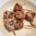 美絵さん's cooksnap of when they made 居酒屋風 せせりのシソ梅巻き.