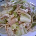 イタチョカ's cooksnap of when they made キャベツナパスタ❤.
