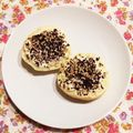 なつき☆ミ's cooksnap of when they made 丸いパンを半分で食べる時☆グラつき防止.