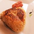mkshimo's cooksnap of when they made 朝食に夜食にカリふわとろ簡単焼きおにぎり.