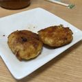 そぼろ☆'s cooksnap of when they made ★クリームチーズ入り★もちもちおから餅★.
