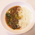 ちぃる's cooksnap of when they made ひき肉とキャベツのあんかけ飯.