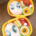 そ〜ちゃま's cooksnap of when they made 幼稚園キャラ弁☆仮面ライダーゴースト.