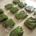 anglaise's cooksnap of when they made よもぎの下ごしらえと冷凍保存.