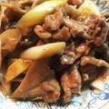 こずドラ's cooksnap of when they made 豚肉と舞茸の甘辛炒め.