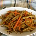 omegmeg's cooksnap of when they made ごぼうのカレーきんぴら.