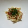 クックQYID4V☆'s cooksnap of when they made 筍の姫皮梅あえ.