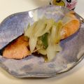 みそゆうき's cooksnap of when they made 鮭のネギ酒蒸し.