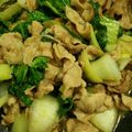 あいころべ's cooksnap of when they made 迷ったらこれ！チンゲン菜と豚肉の炒め物.