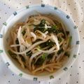 *ひろみ*'s cooksnap of when they made ほうれん草ともやしのナムル.