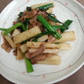 ｱｲﾊﾅ's cooksnap of when they made ☆長いもと豚肉の味噌炒め☆.