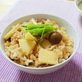 白夜要's cooksnap of when they made 簡単　たけのこご飯.