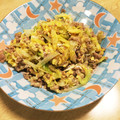 take♪aki♪'s cooksnap of when they made 簡単✳キャベツと豚ひき肉の卵とじ.