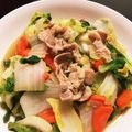 Yoouchaan's cooksnap of when they made 白菜と豚肉の白だし煮☆.