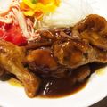 kaopiyon's cooksnap of when they made にんにく一玉in ガッツリ手羽元de酢鶏.