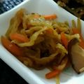 4double5's cooksnap of when they made 簡単スピード♪切り干し大根の煮物.